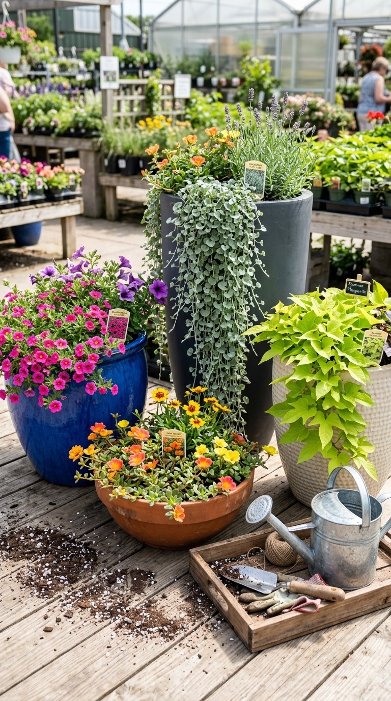 Best Full Sun Spiller Plant Ideas