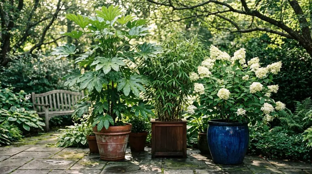 Tall Container Plants for Shade