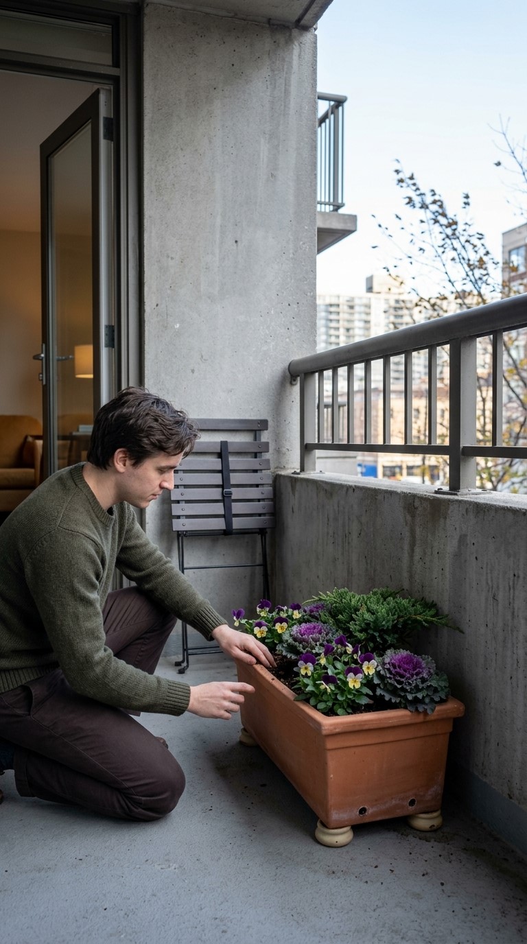 Balcony Rail Window Boxes