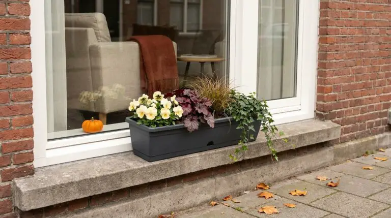 Apartment-Friendly Fall Window Box Ideas