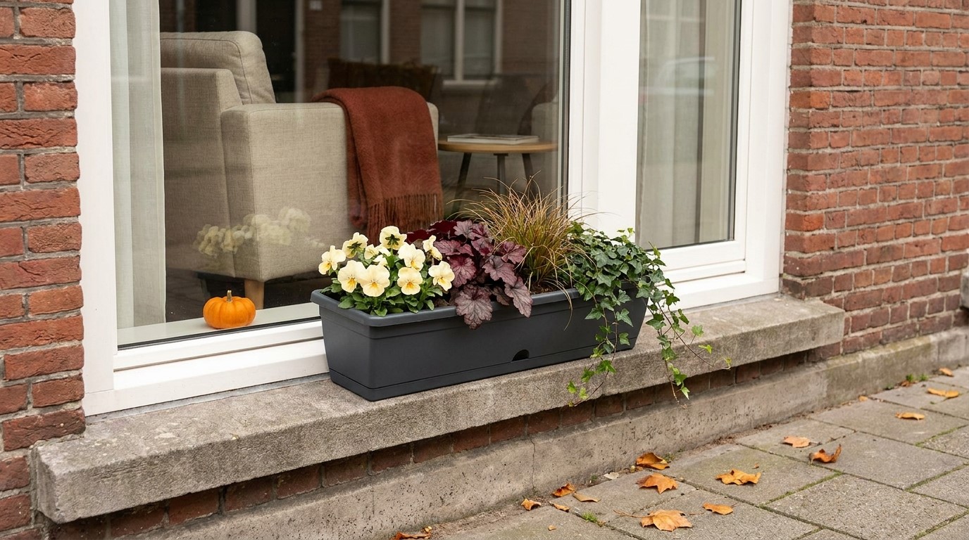 Apartment-Friendly Fall Window Box Ideas for Renters and Small Spaces
