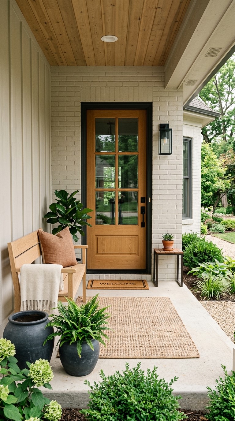 Modern Front Porch Decor Ideas