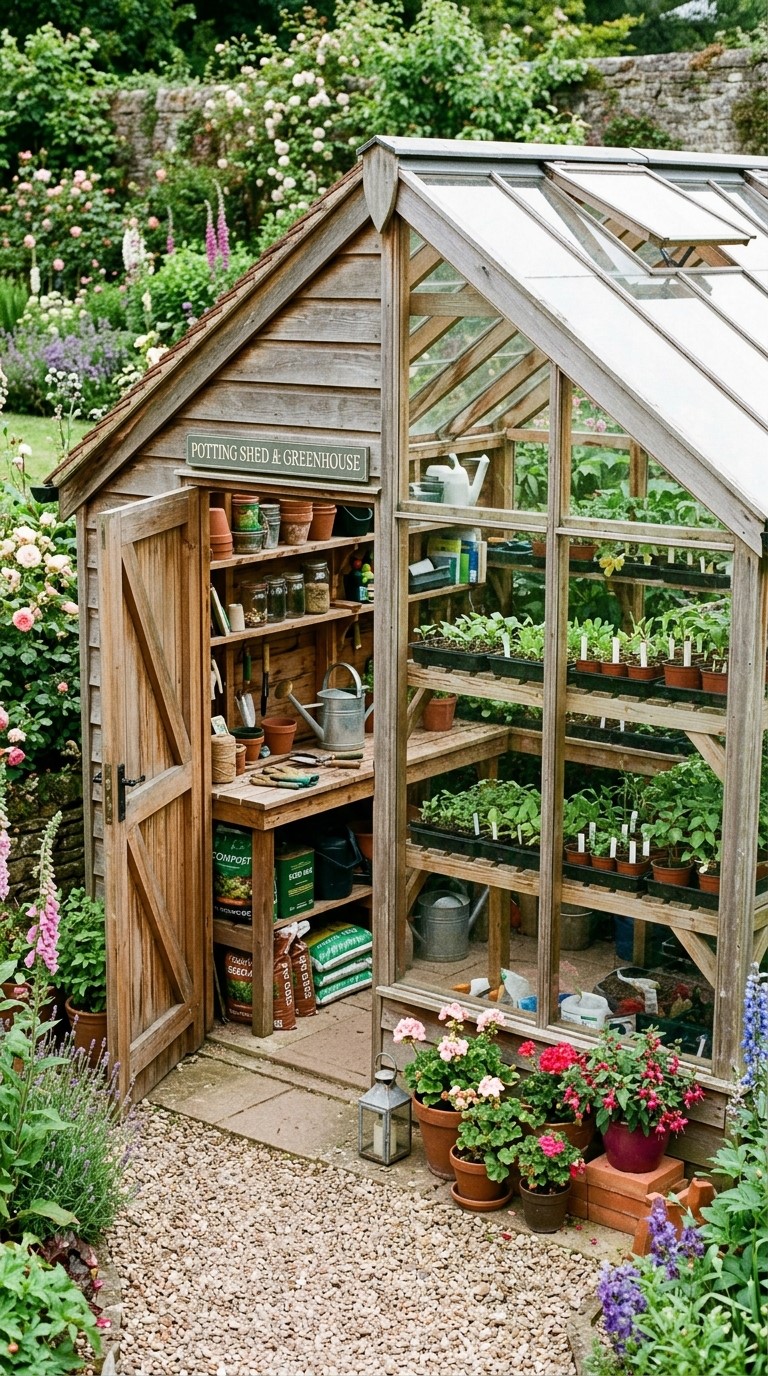 DIY Potting Shed Ideas