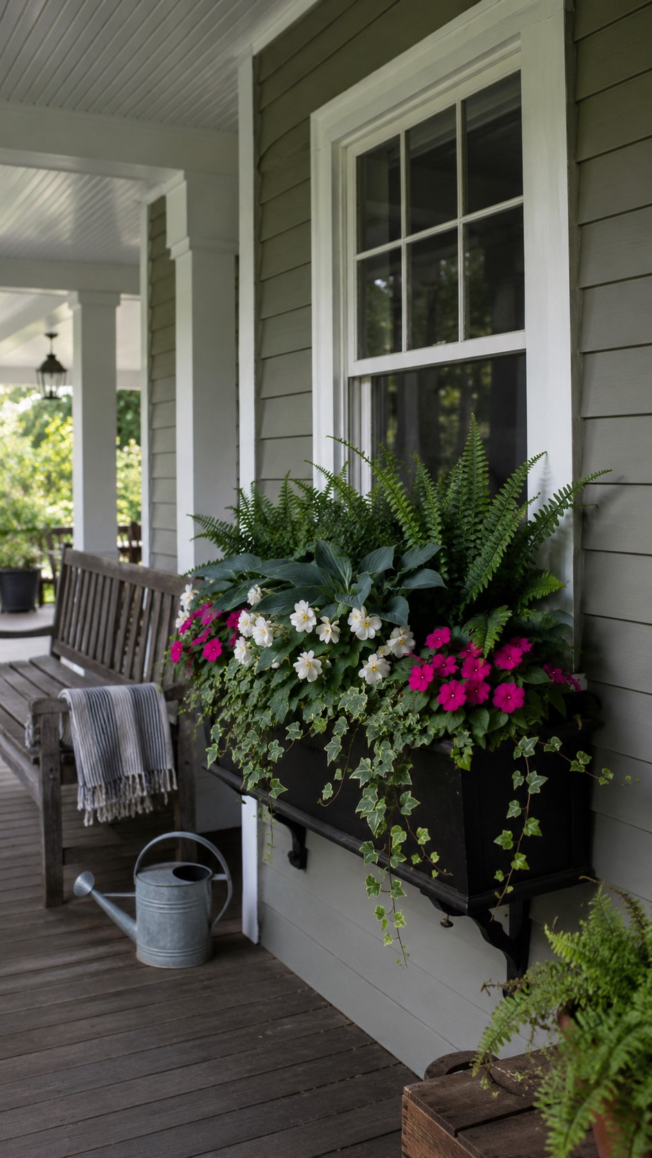 Full Shade Window Box Ideas 