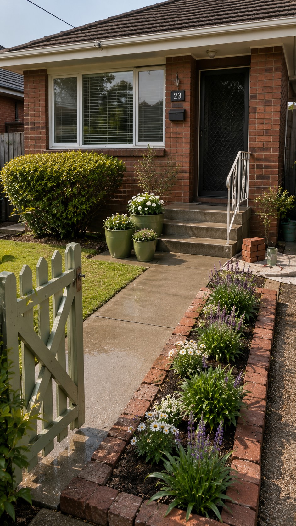 Small Front Yard Landscaping on a Budget