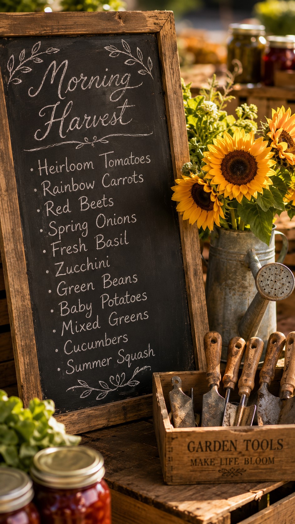 Farmers Market Booth Decor