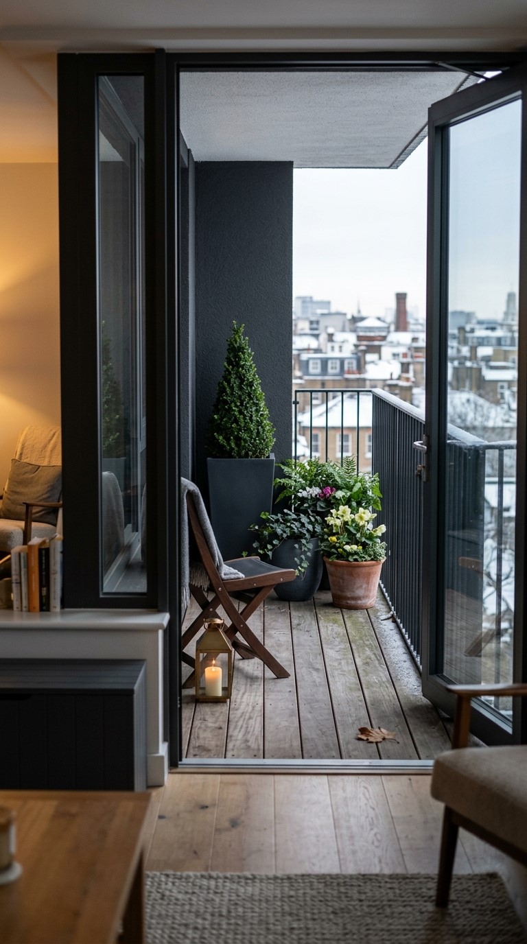 Winter Garden Balcony Design Ideas Around Daily Life