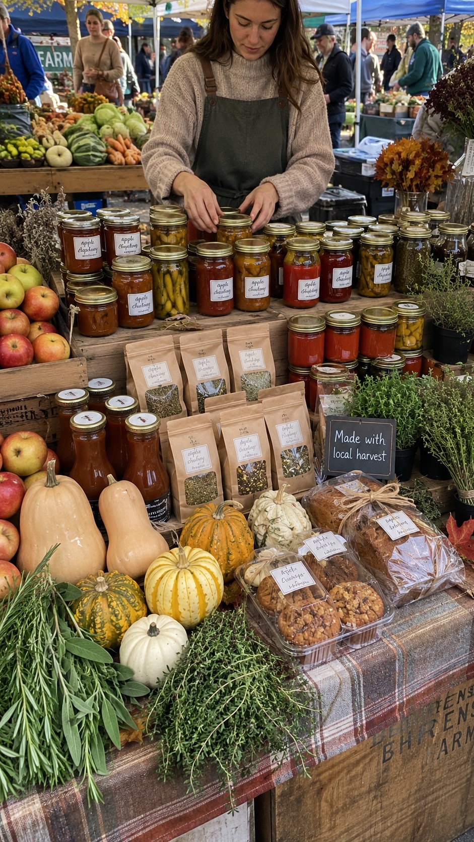 Fall Farmers Market Food Ideas to Sell as the Weather Cools