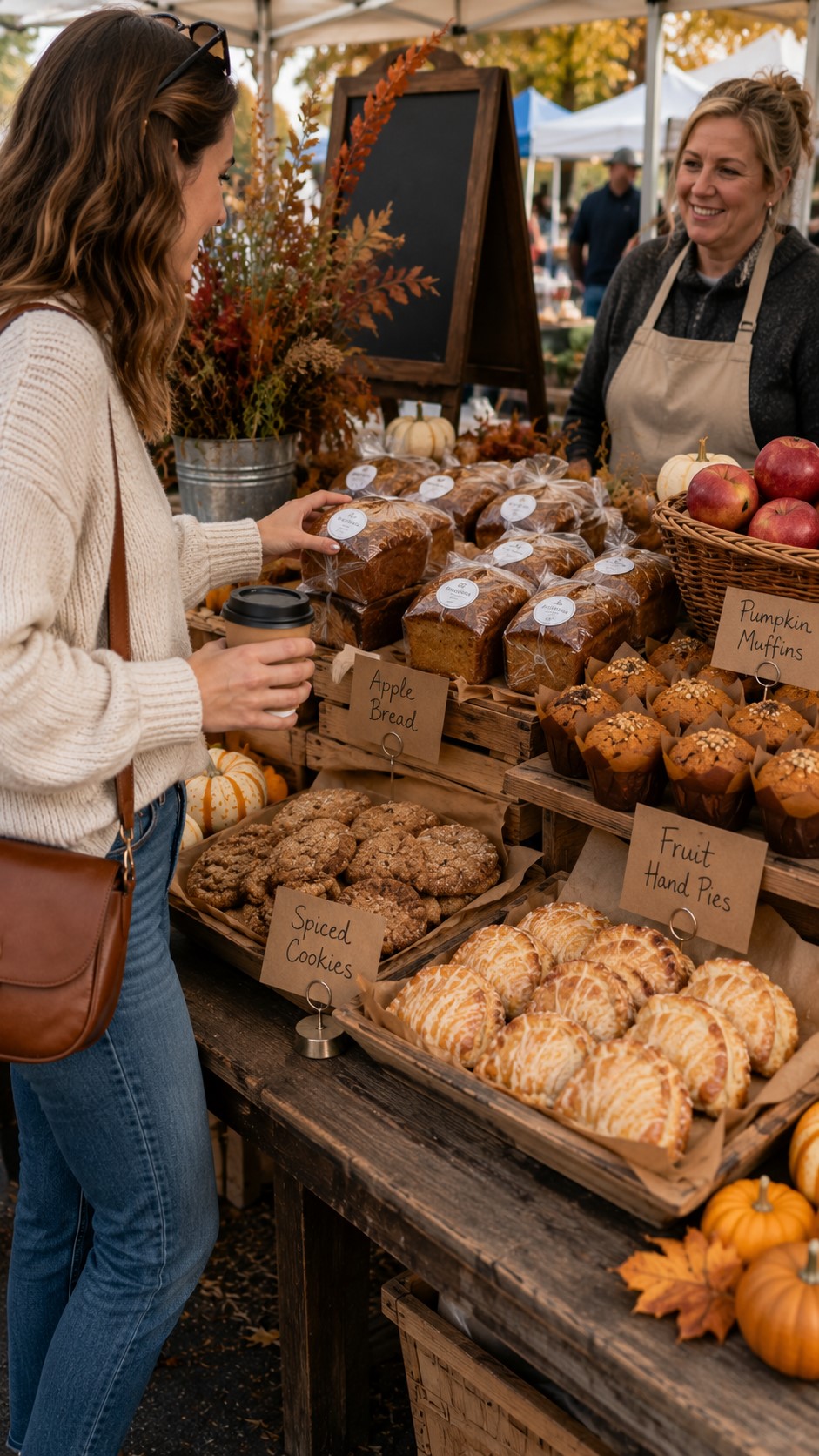 Fall Farmers Market Baked Goods