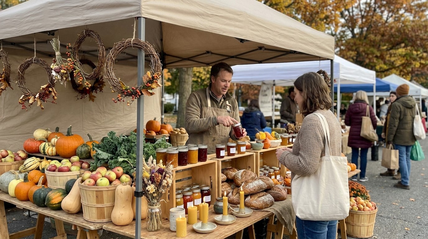 Fall Farmers Market Products to Sell Beyond Fresh Produce