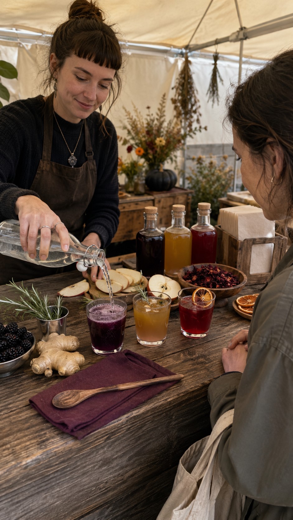 Halloween Drinks Borrow From Witch Potion Drinks and Garden Flavors