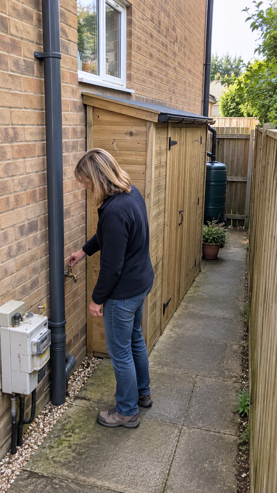Side of House Sheds