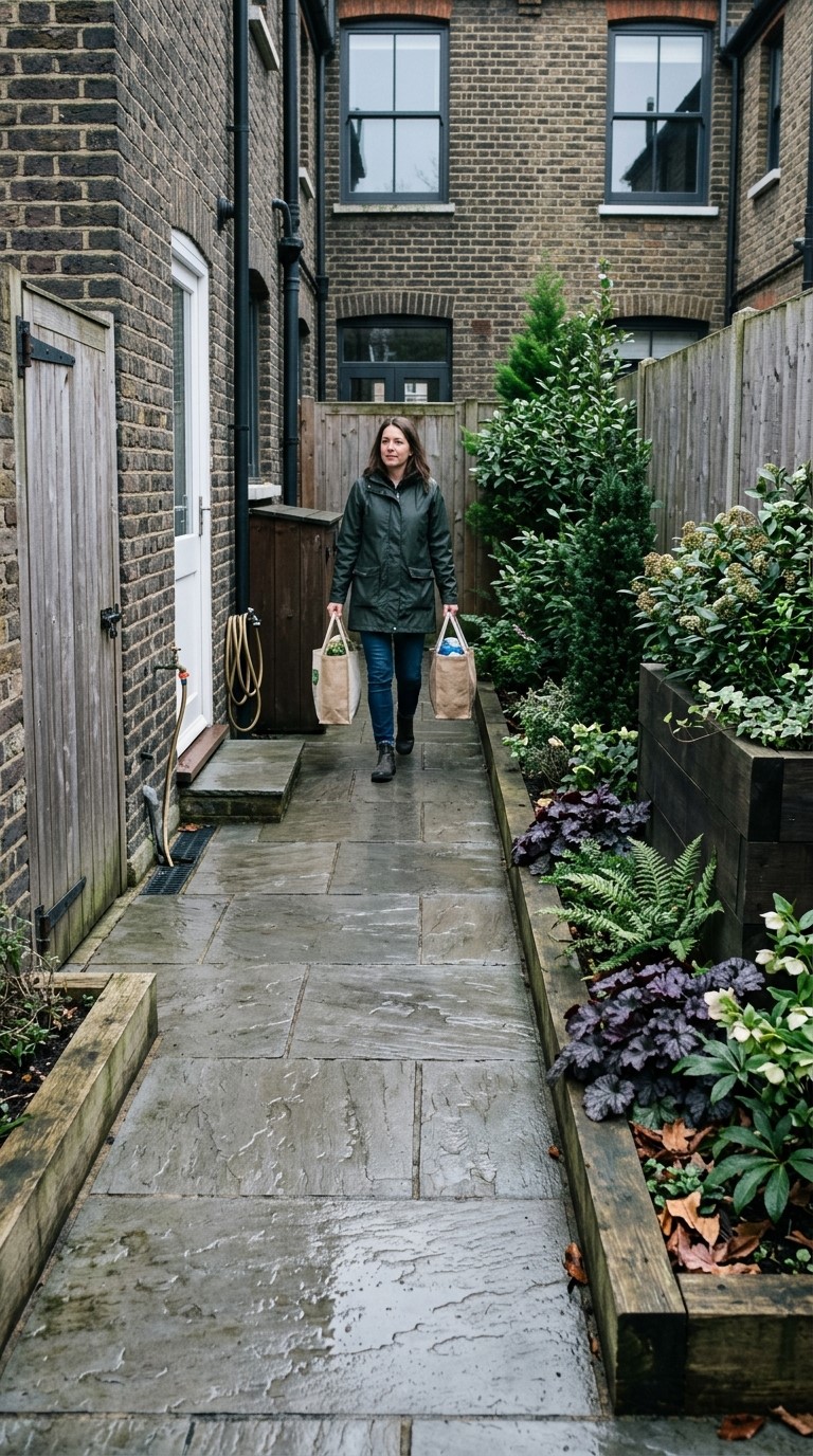 Walking Space in Small Winter Garden Ideas