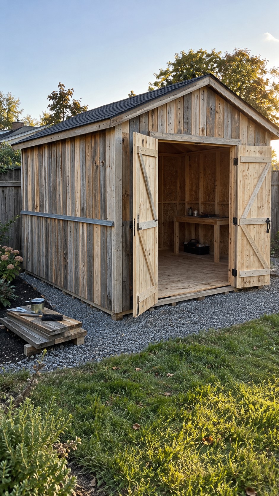 Pallet Shed Construction