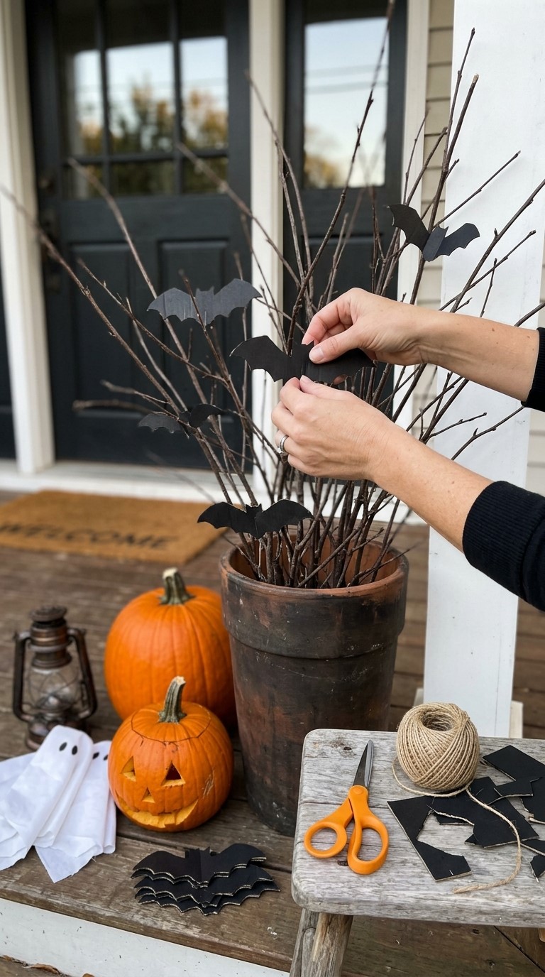 Easy Outdoor Halloween Decorations