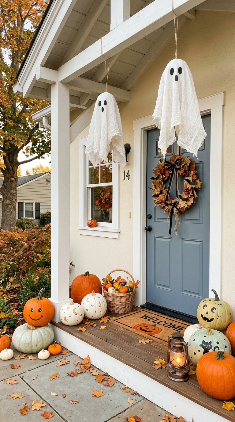 Cute DIY Halloween Porch Ideas