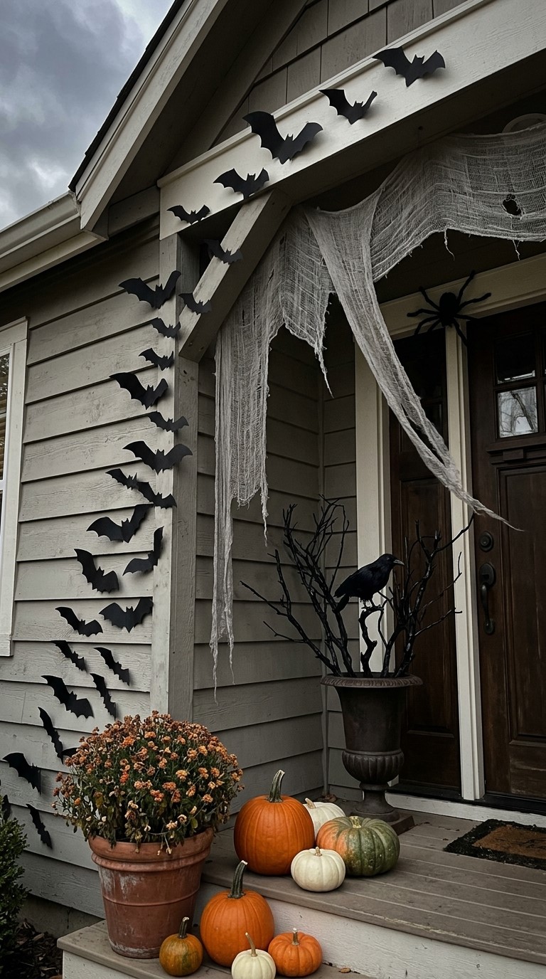 DIY Spooky Porch Decor