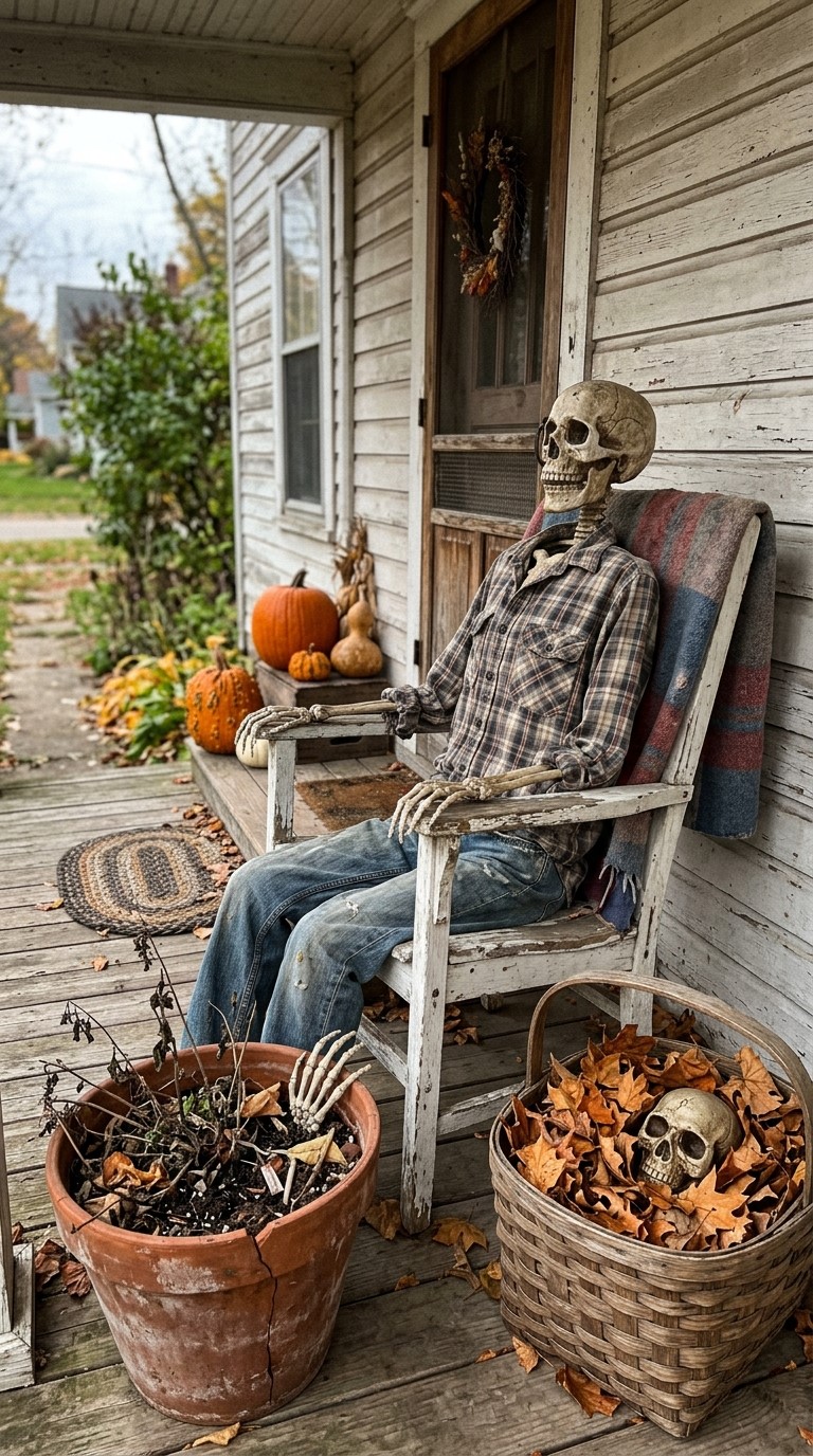 Creepy Porch Decorations