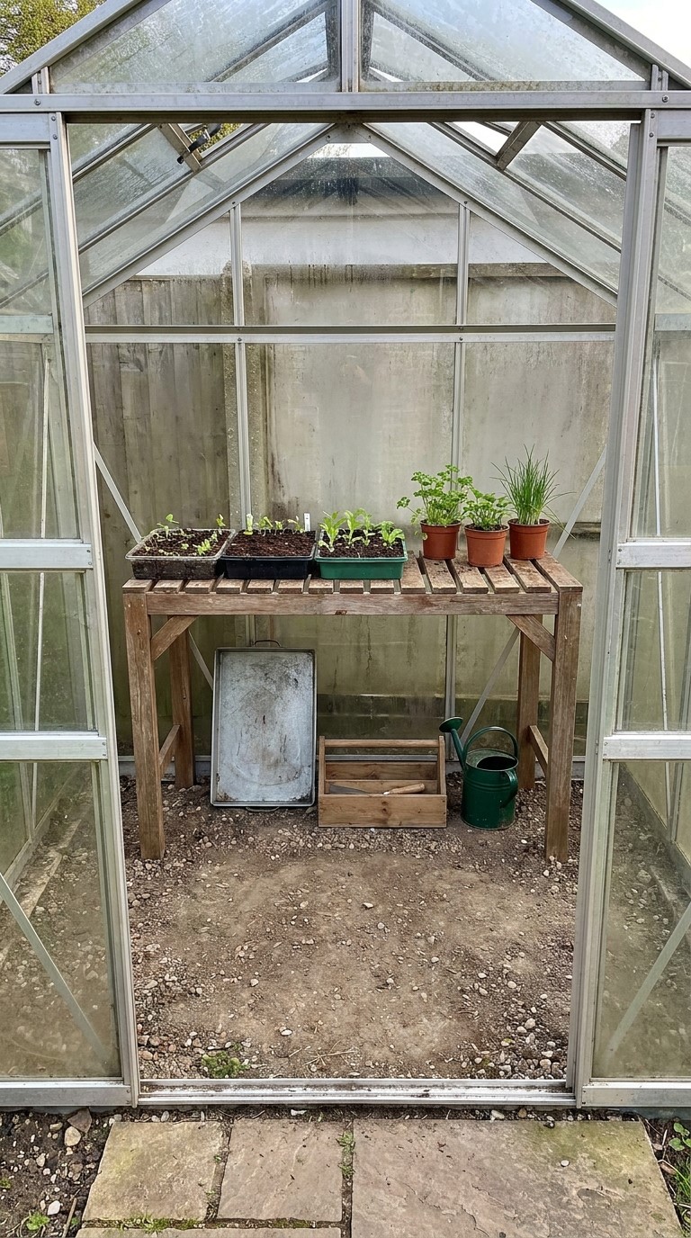 6 x 4 ft Greenhouse Layout