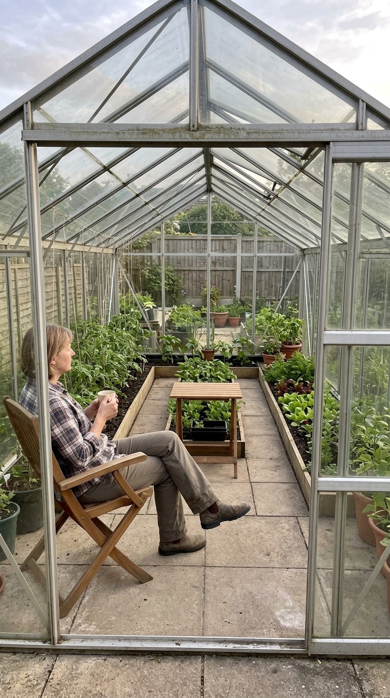 12 x 20 ft Greenhouse Layout