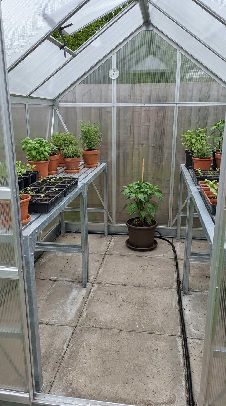 Greenhouse Planting Plan