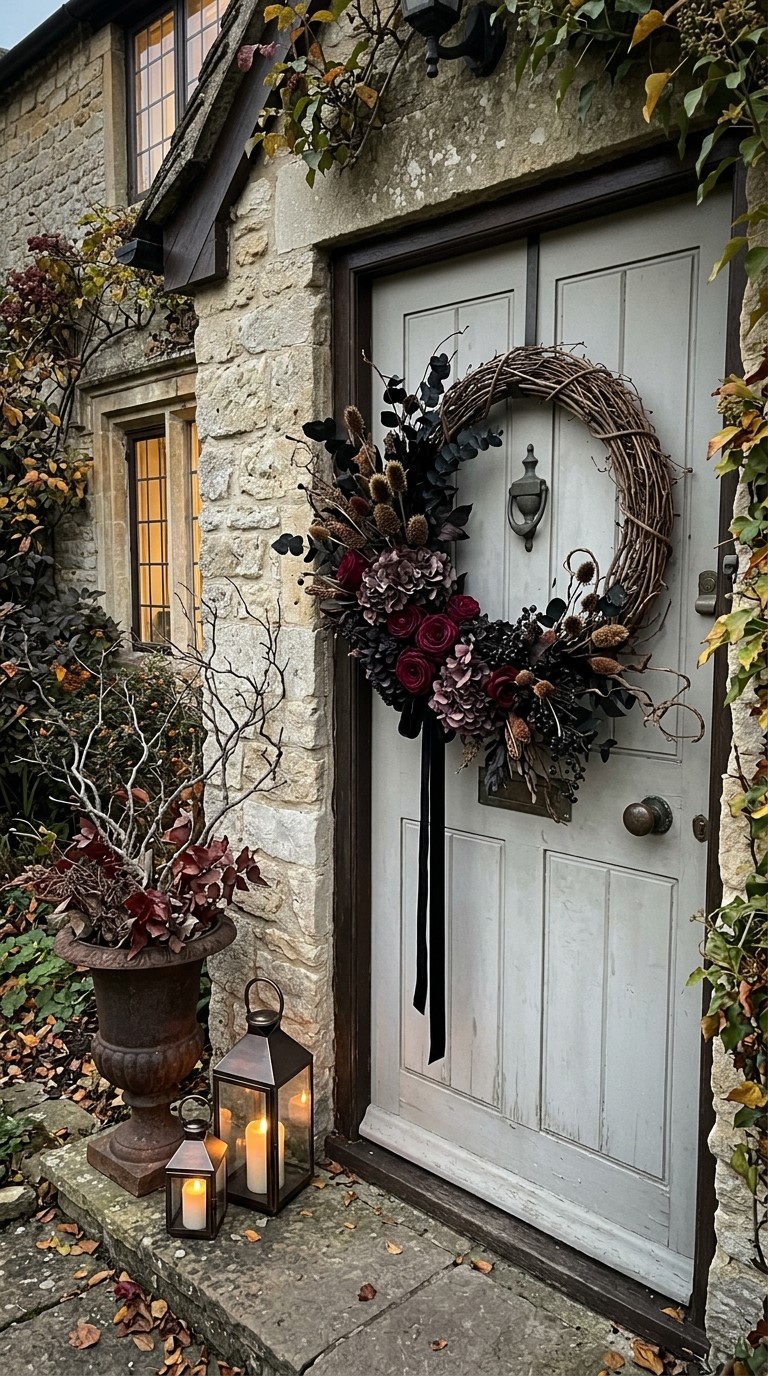 Gothic Halloween Wreath Ideas
