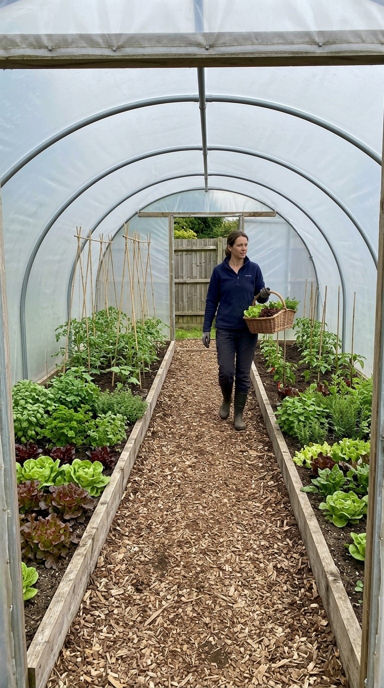 Medium Polytunnel Layout