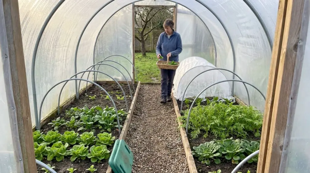 What to Grow in an Unheated Polytunnel in Winter