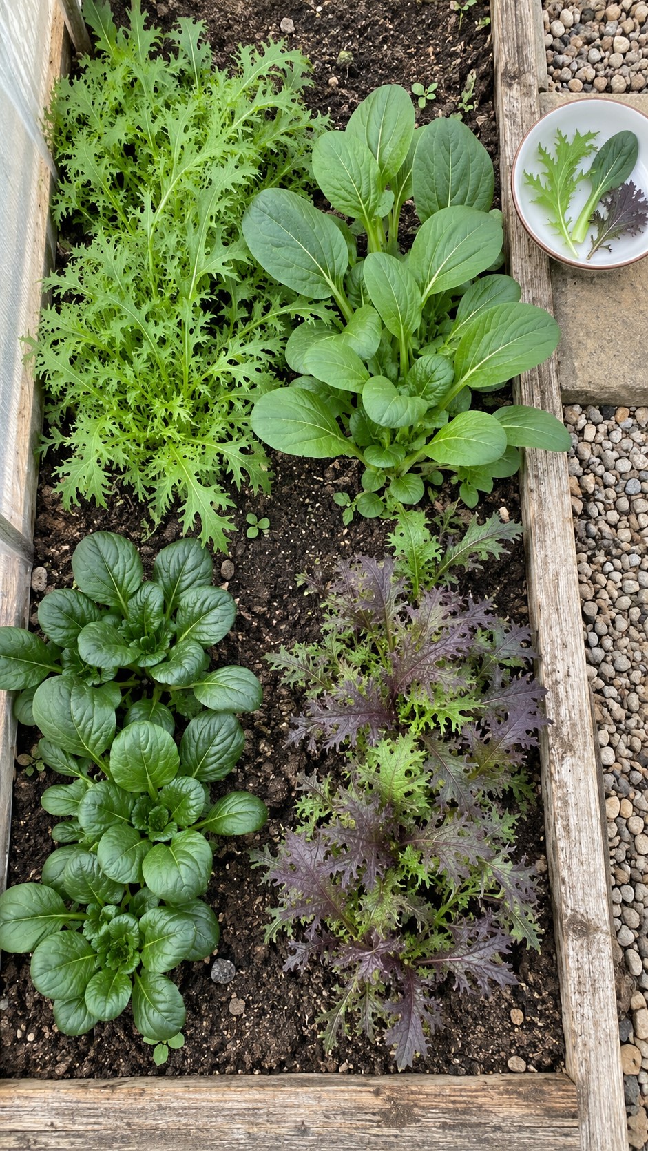 Mizuna, Tatsoi and Other Asian Greens for Winter